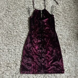 Guess soft velour snake print dress, like new